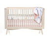 Oilo Butterfly Floral Crib Sheet