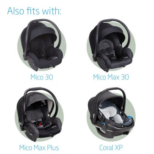 Maxi cosi mico max plus stroller compatibility sale