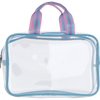 Iscream Color Block Clear Cosmetic Bag Set