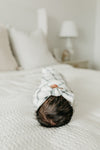 Copper Pearl Knit Headband Bow | Ledger