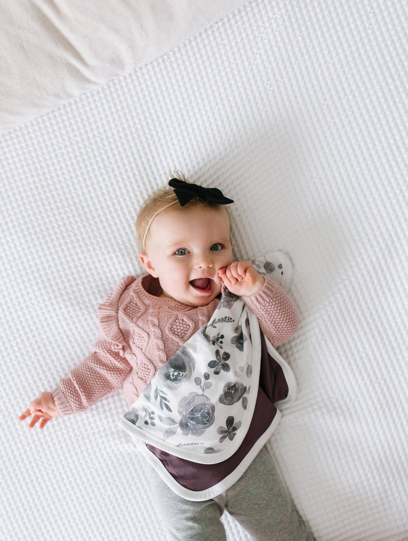 Copper Pearl Three-Layer Security Blanket Set | Rowan