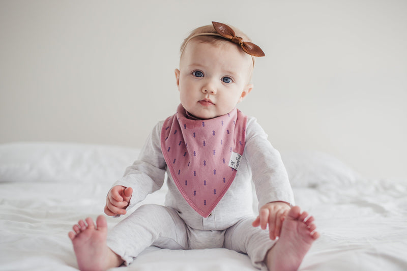 Copper Pearl Baby Bandana Bibs | Lola