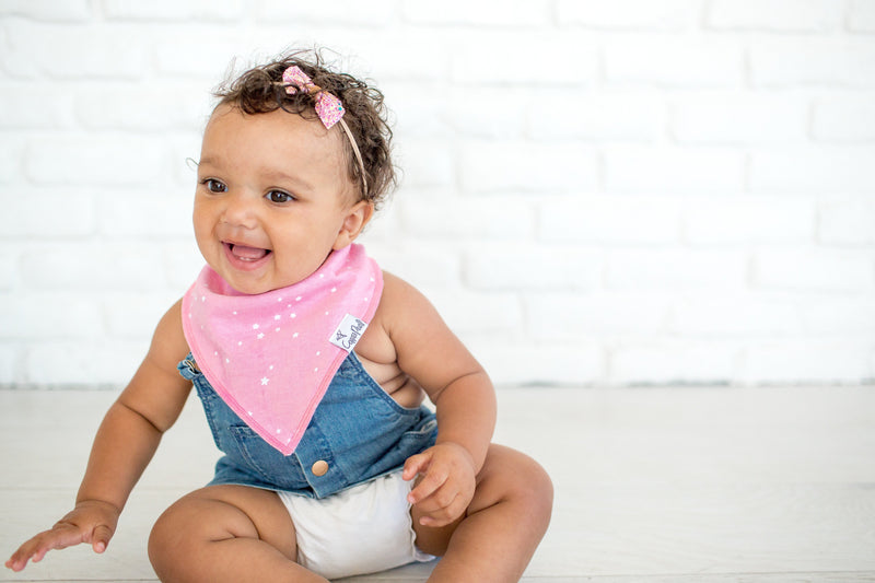 Copper Pearl Baby Bandana Bibs | Whimsy