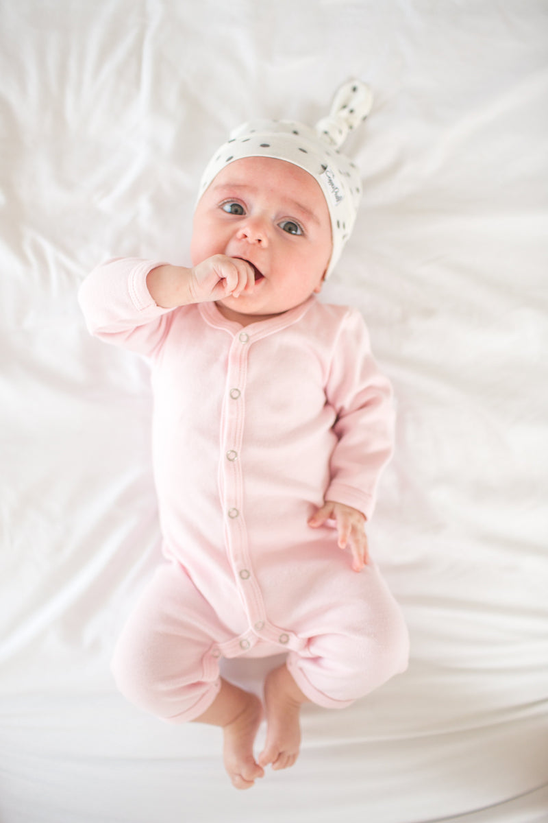 Copper Pearl Top Knot Hat | Willow