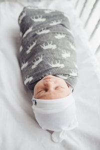 Copper Pearl Knit Swaddle Blanket | Scout