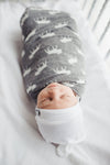 Copper Pearl Knit Swaddle Blanket | Scout