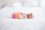 Copper Pearl Knit Swaddle Blanket | Monet