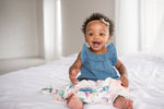 Copper Pearl Knit Swaddle Blanket | Bloom