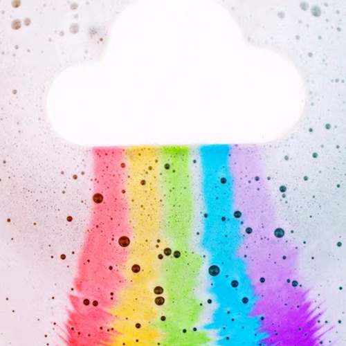 Feeling Smitten Rainbow Cloud Bath Bomb