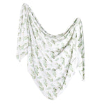 Copper Pearl Knit Swaddle Blanket | Fern