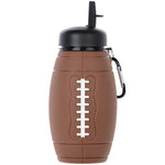 Iscream Football Collapsible Water Bottle
