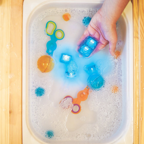 Glo Pals Cookie Monster Light-Up Cubes