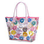 Iscream Go Do-Nuts Clear Tote Bag