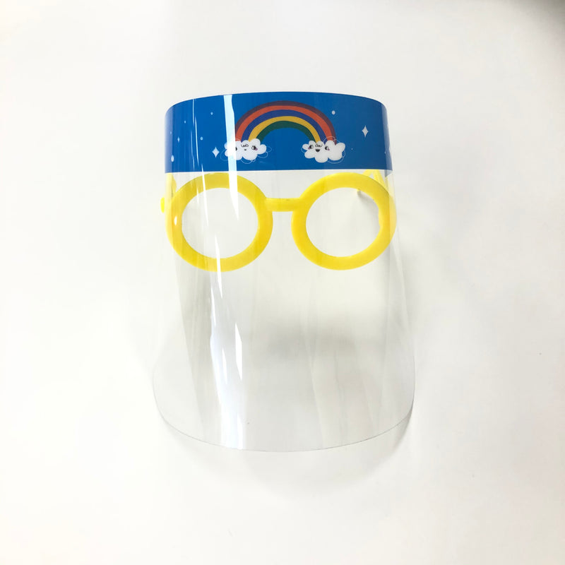 Toddler Face Shield-Rainbow