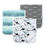 Copper Pearl Premium Burp Cloths | Kai