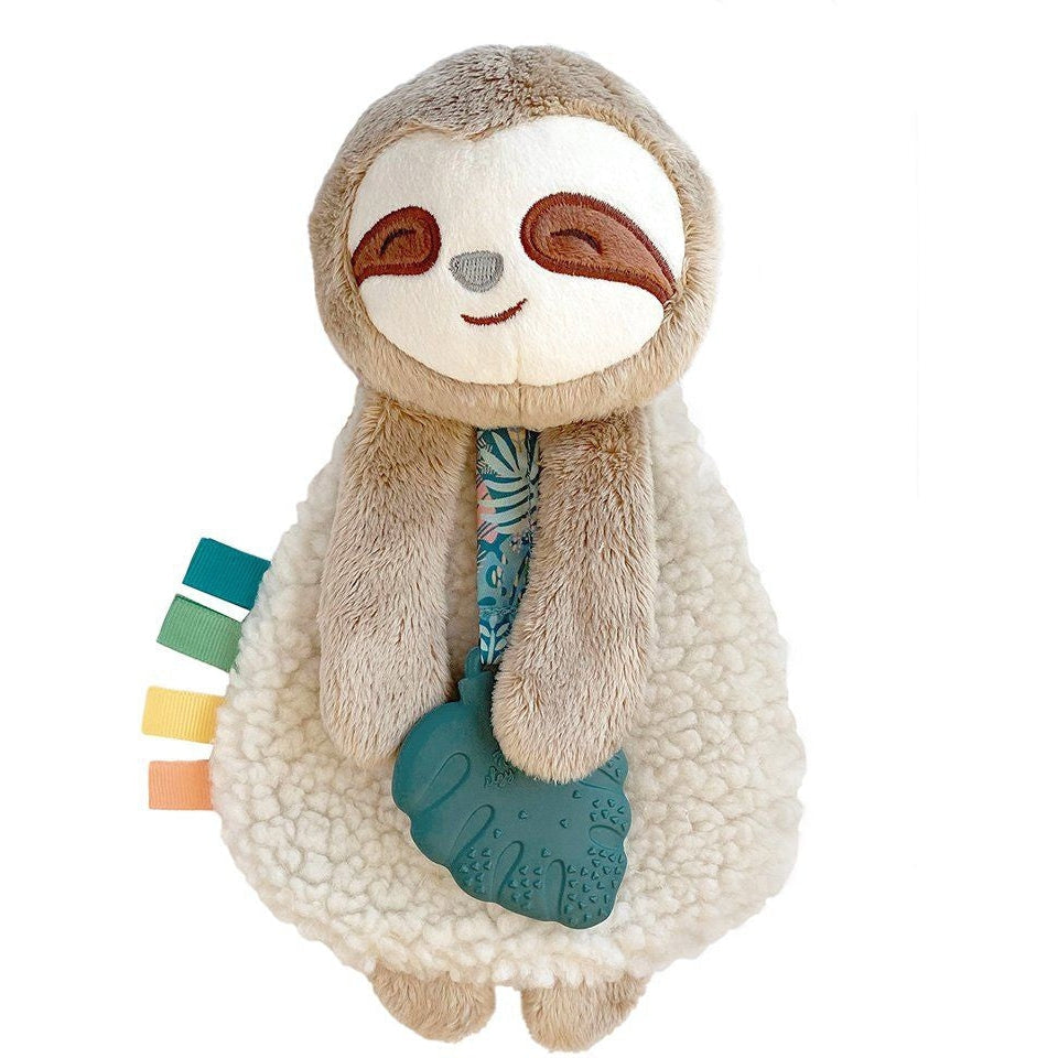 Itzy Ritzy Itzy Lovey Plush and Teether Toy | Peyton the Sloth