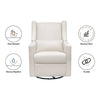 Babyletto Kiwi Electronic Recliner and Swivel Glider with USB Port