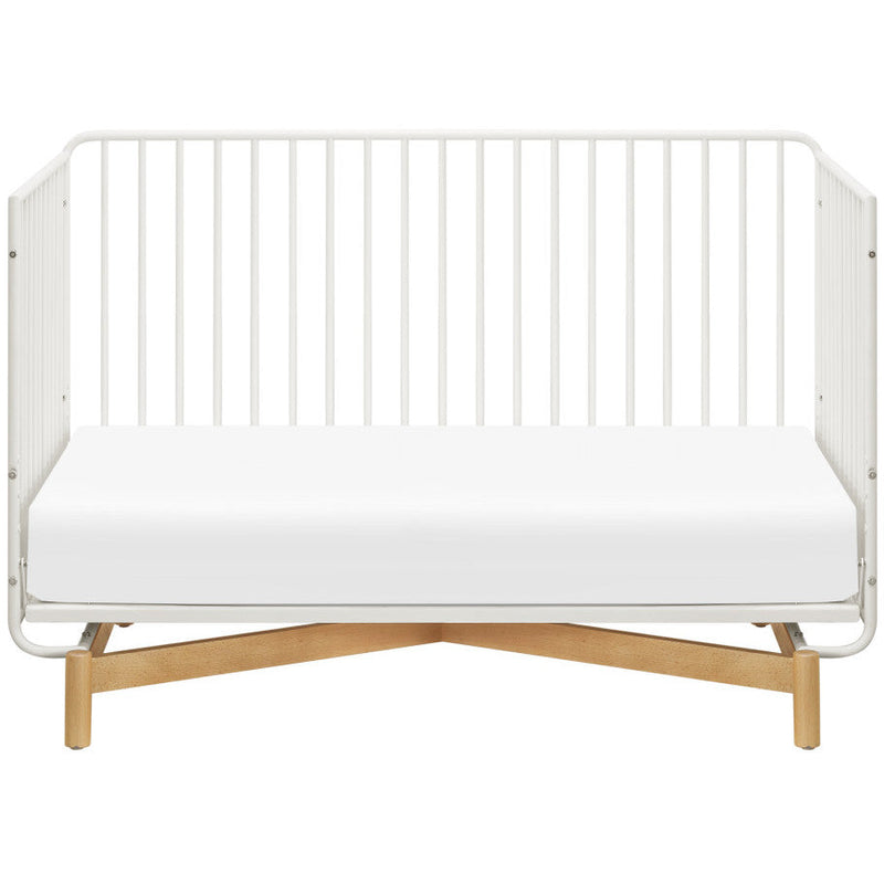 Babyletto Bixby 3-in-1 Convertible Metal Crib with Toddler Bed Conversion Kit