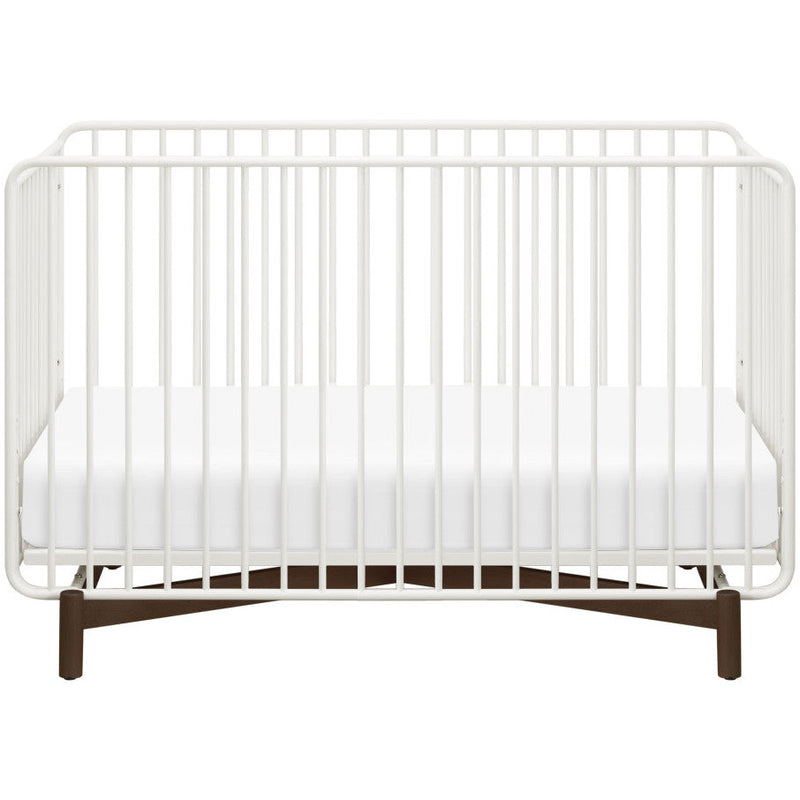 Babyletto Bixby 3-in-1 Convertible Metal Crib with Toddler Bed Conversion Kit