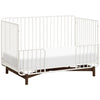 Babyletto Bixby 3-in-1 Convertible Metal Crib with Toddler Bed Conversion Kit