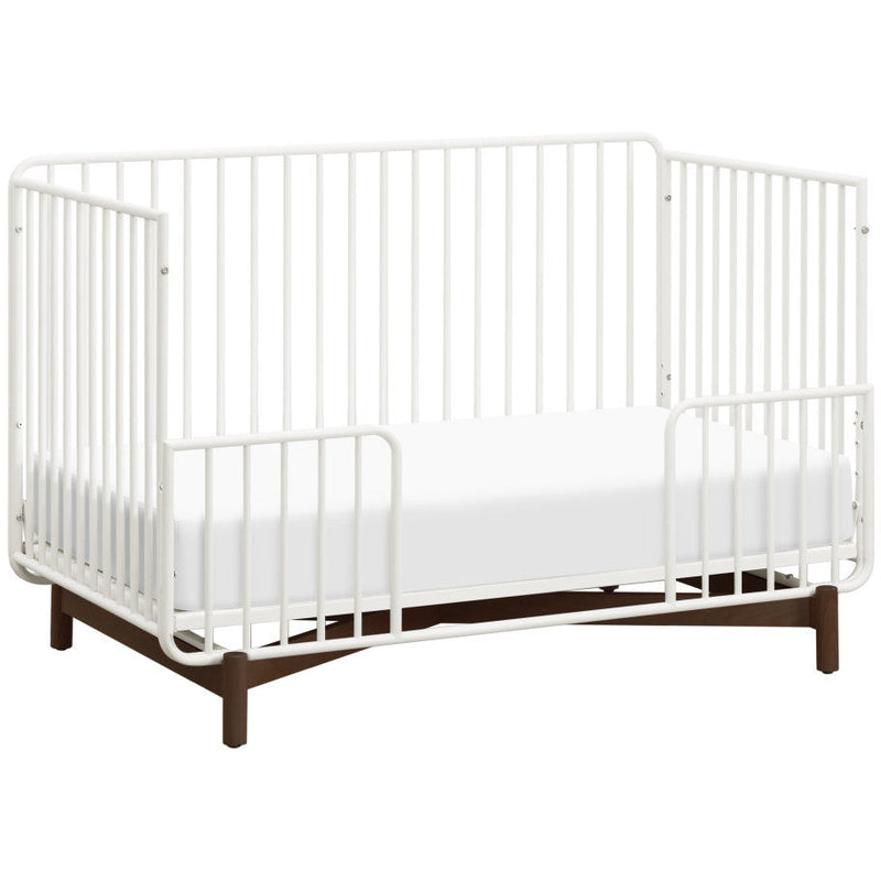 Babyletto Bixby 3-in-1 Convertible Metal Crib with Toddler Bed Conversion Kit