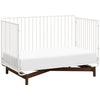 Babyletto Bixby 3-in-1 Convertible Metal Crib with Toddler Bed Conversion Kit