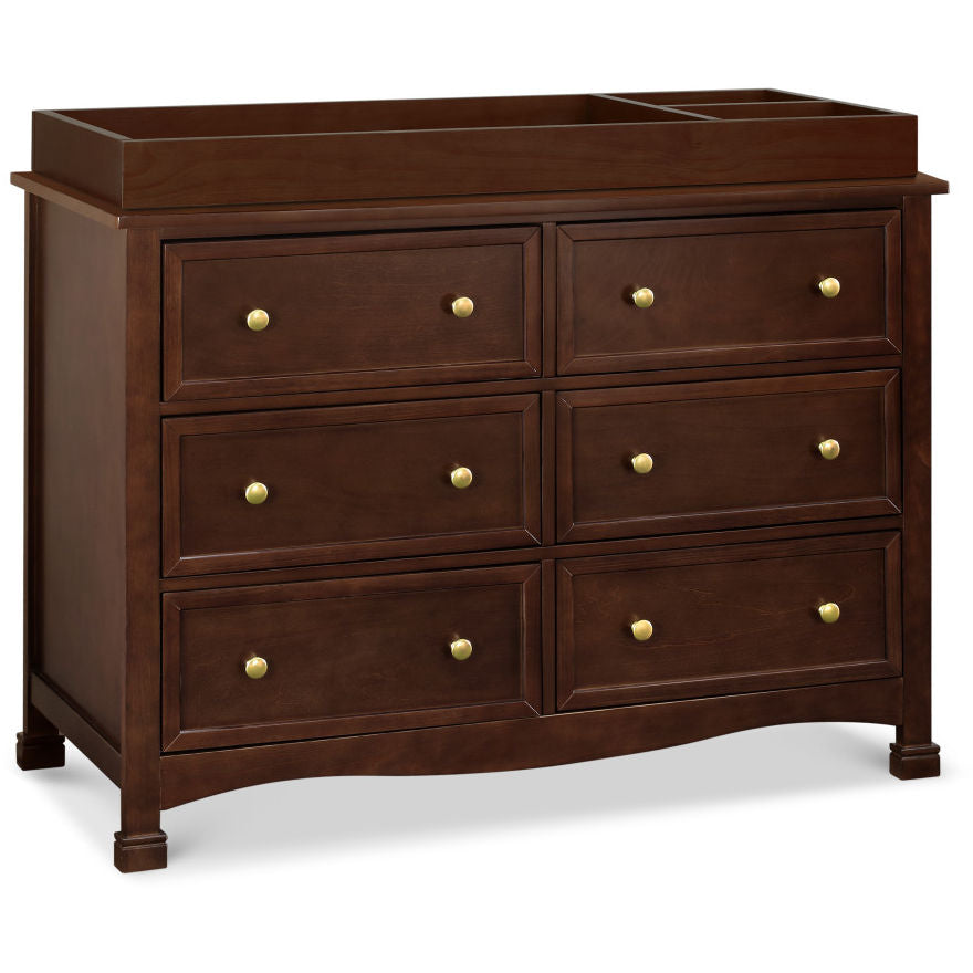 DaVinci Kalani 6 Drawer Double Wide Dresser Storkland Kids Too