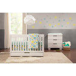 Babyletto Mercer 3-in-1 Convertible Crib with Toddler Bed Conversion Kit