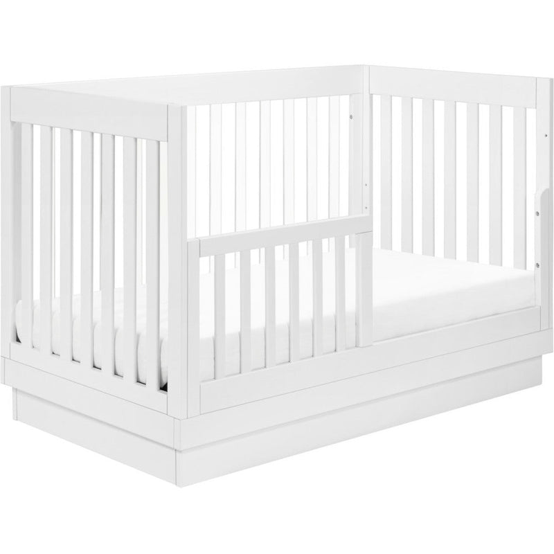 Babyletto Harlow 3-in-1 Convertible Acrylic Crib with Toddler Bed Conversion Kit
