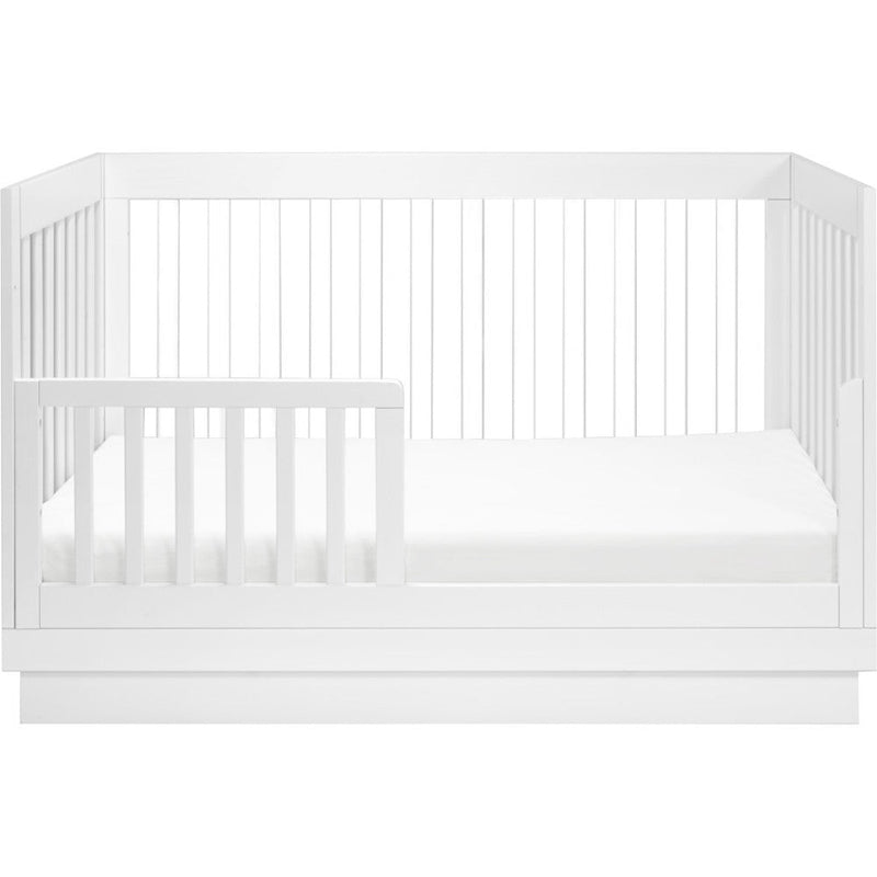 Babyletto Harlow 3-in-1 Convertible Acrylic Crib with Toddler Bed Conversion Kit