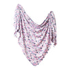 Copper Pearl Knit Swaddle Blanket | Morgan