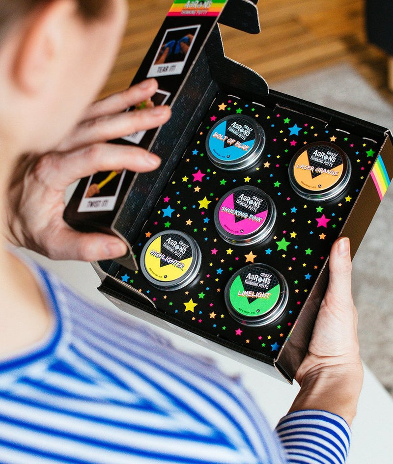 Crazy Aaron's Neon Gift Set