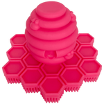 Big Bee Little Bee Original ScrubBEE Silicone Scrubber: Hibiscus