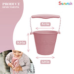 DAM Scrunch Bucket | Dusty Rose