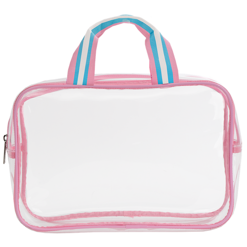 Iscream Pink Leopard Cosmetic Bag Trio