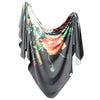 Copper Pearl Knit Swaddle Blanket | Raven