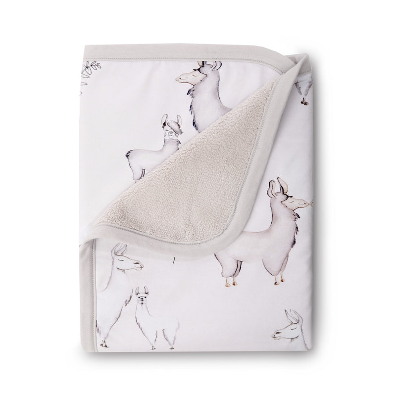 Oilo Llama Cuddle Blanket