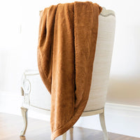 Saranoni Camel Lush Extra Large Blanket