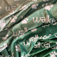 Sugar + Maple Plush Minky Fleece Personalized Blanket | Jungle Ombre