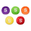 Iscream Skittles Packaging Fleece Plush