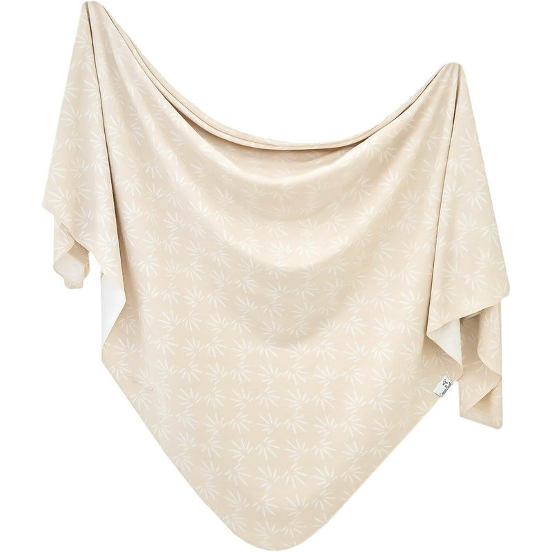 Copper Pearl Knit Swaddle Blanket | Sol