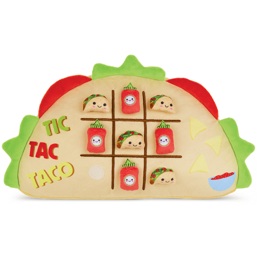 Iscream Tic-Tac Taco Fleece Pillow