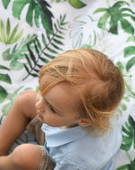 Little Unicorn 5 x 7 Outdoor Blanket  - Tropical Leaf