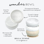 Bella Tunno Wood Suction Bowl
