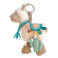 Itzy Ritzy Link & Love Llama Activity Plush Silicone Teether Toy