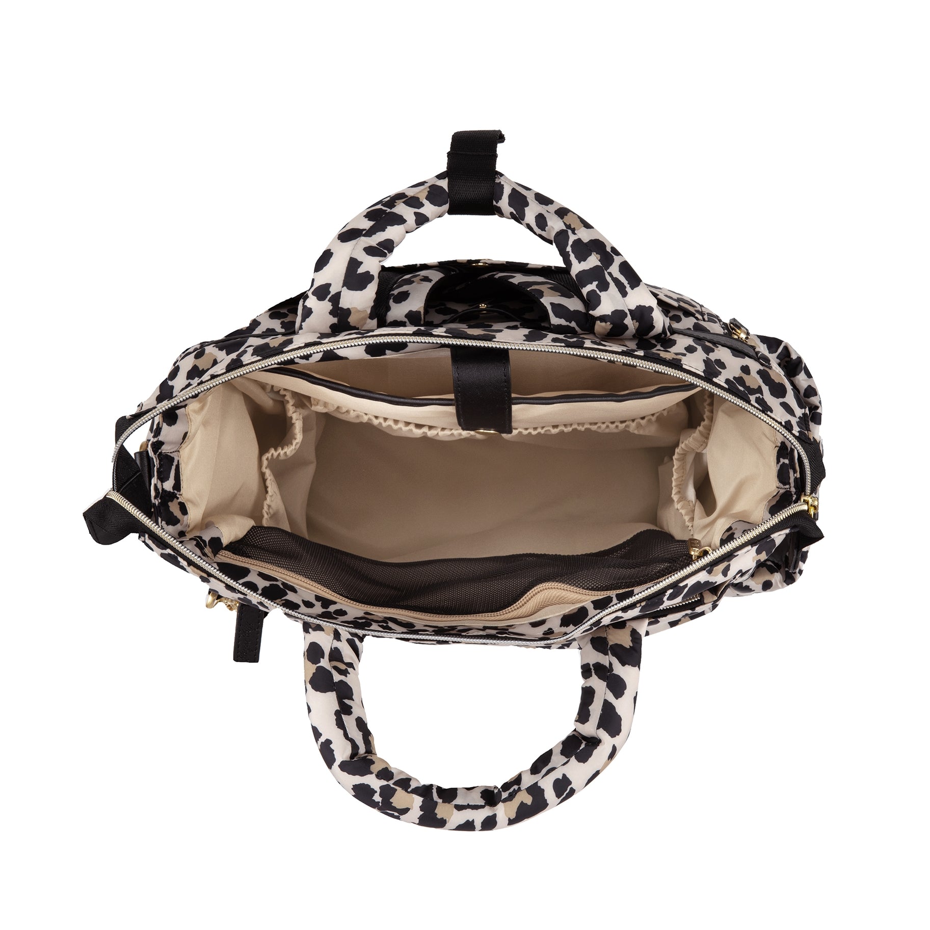 Itzy Ritzy Dream Convertible Diaper Bag Leopard