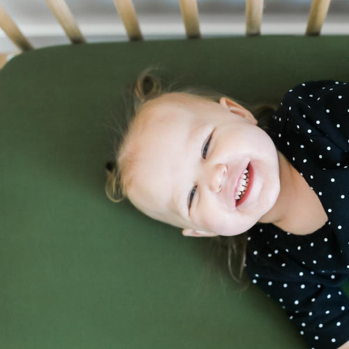 Copper Pearl Premium Crib Sheet | Alder