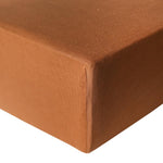 Copper Pearl Premium Crib Sheet | Camel