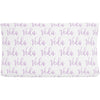 Sugar + Maple Personalized Changing Pad Cover | Repeating Name