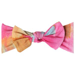 Copper Pearl Knit Headband Bow | Monet